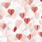 39ft Rose Gold, Pink & White Heart Garland – 3D Valentine’s Day Hanging Paper Streamers Banner for Galentine’s, Wedding, Engagement, Bachelorette, Bridal & Baby Shower Decor
